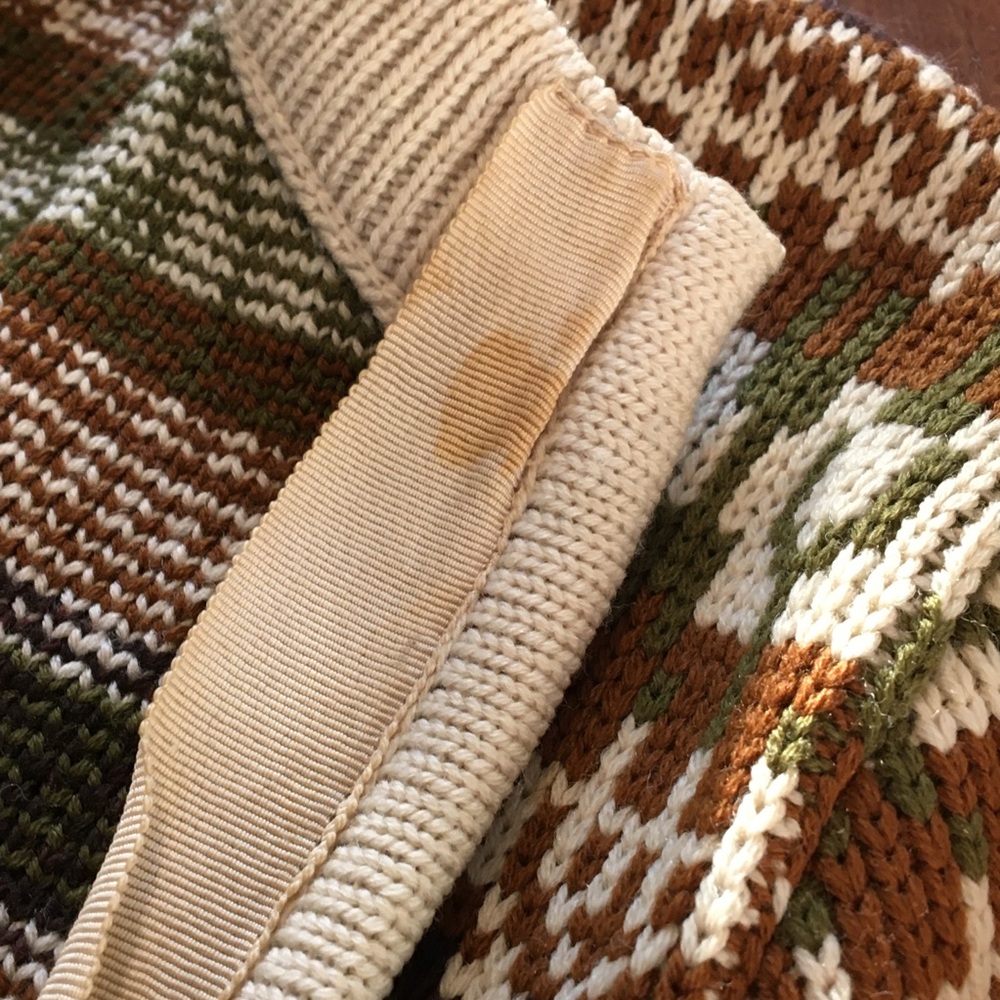 Vintage Australian Wool Norwegian Inspired Cardi - Picture 12 of 16